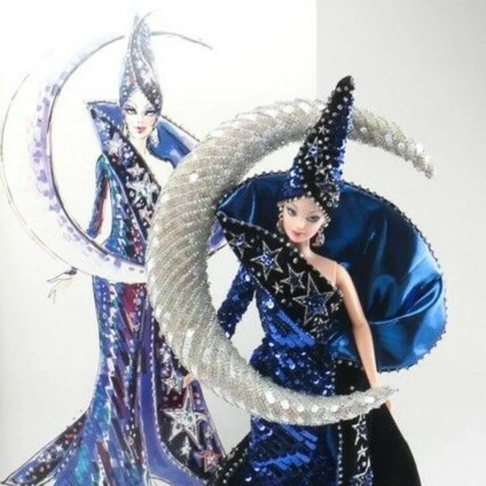 brand new in box Barbie MOON GODDESS Doll by Bob Mackie ( NRFB )